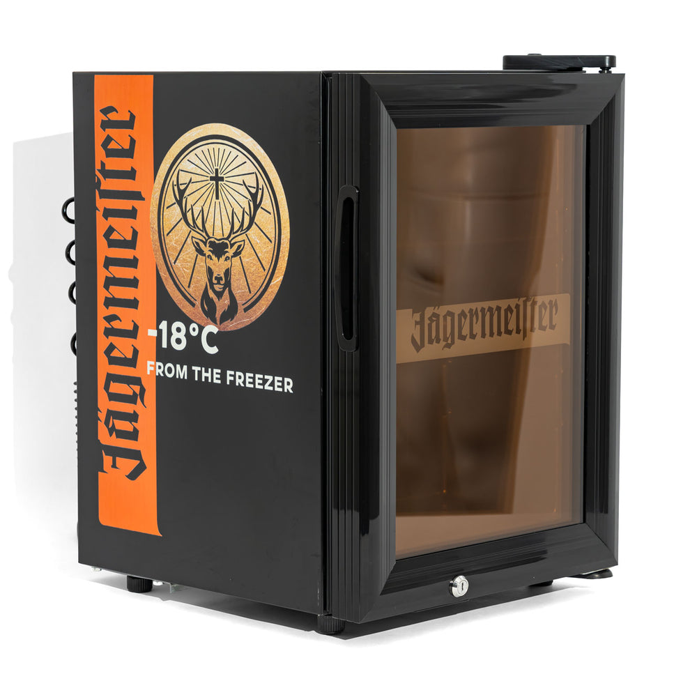 Jägermeister Likör Mini-Freezer Mini-zamrażarka 20 l czarna