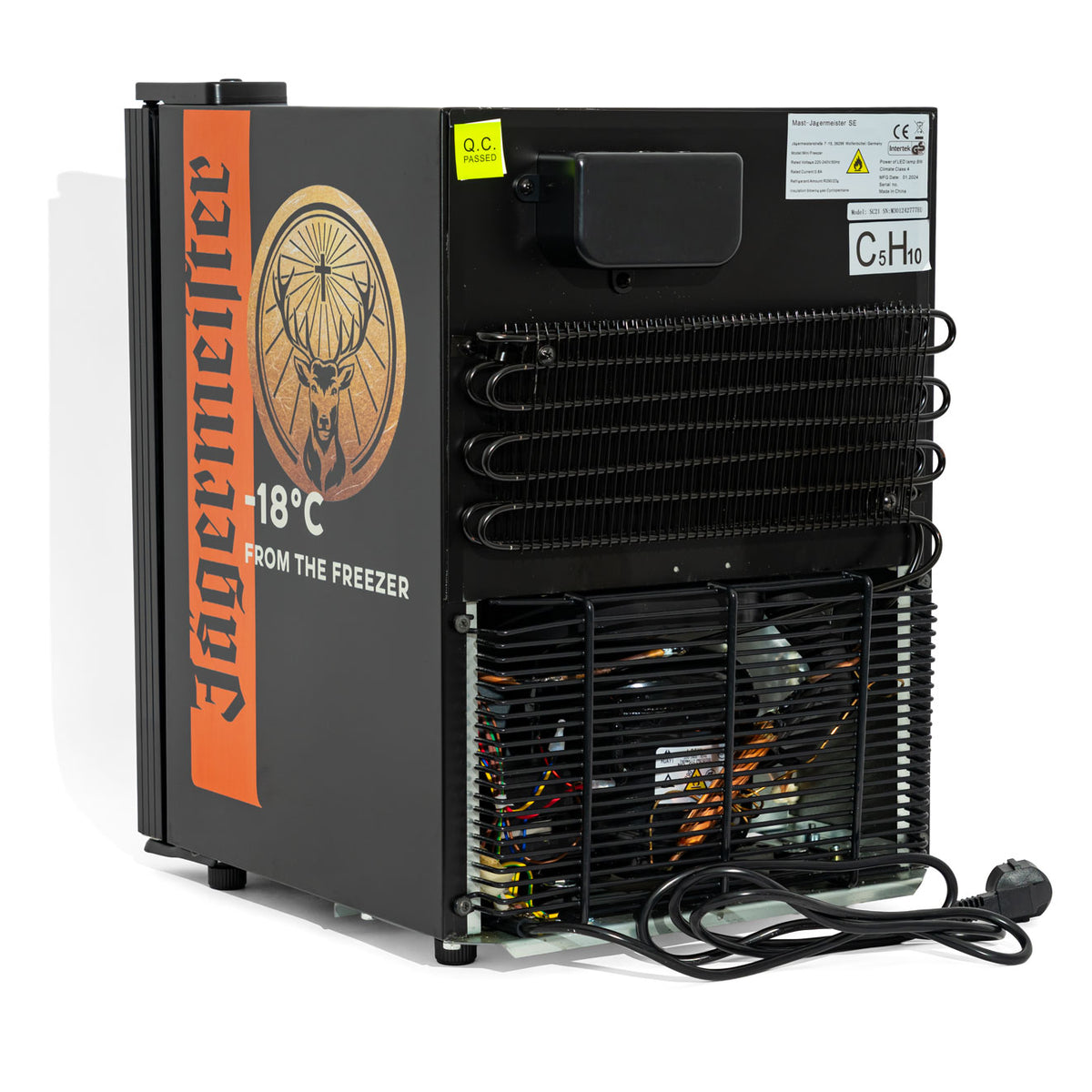 Jägermeister Likör Mini-Freezer Mini-zamrażarka 20 l czarna – Widok 4