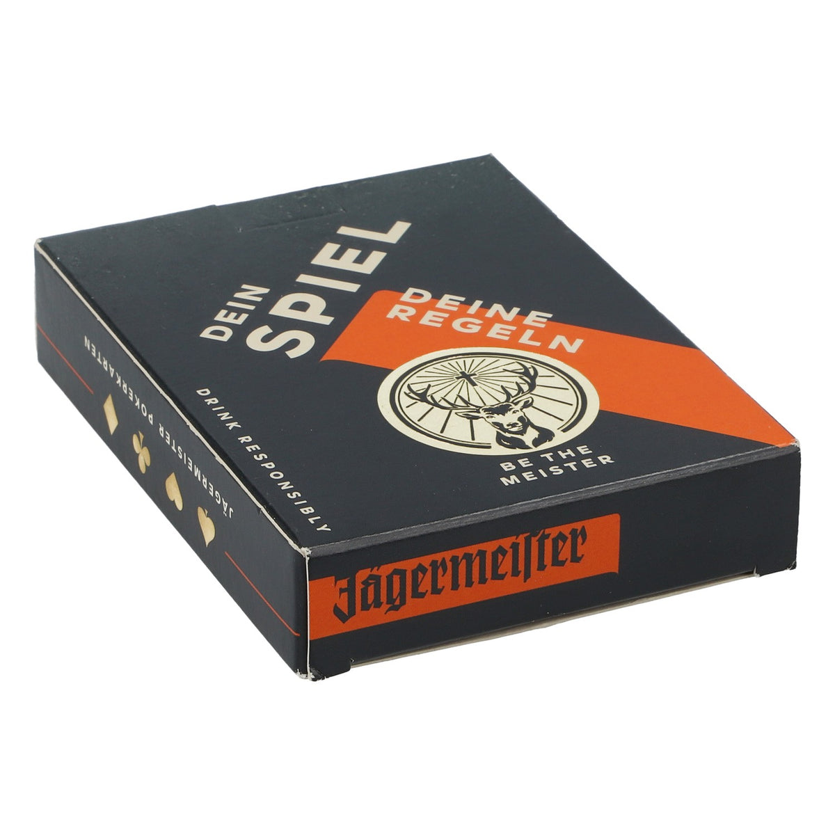 Likier Jägermeister, talia kart do pokera (54 karty) z napisem „Twoja gra / Twoje zasady” – Widok 4