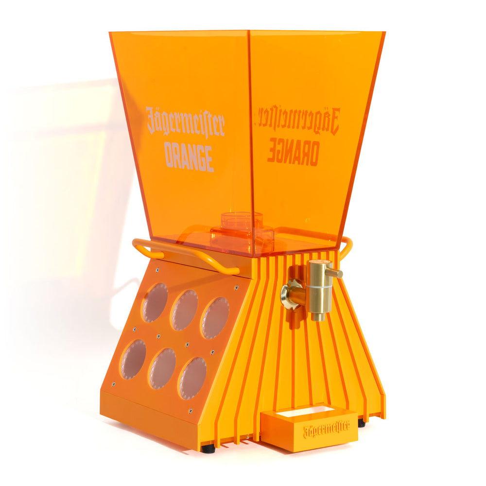 Likier Jägermeister Tapmaschine „Orange” 1 butelka do shotów