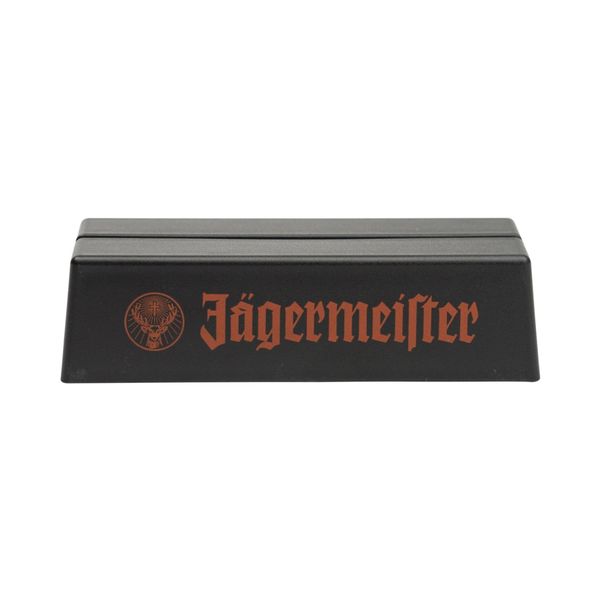 Jägermeister Liqueur Table Display Card Holder Czarne logo Karty menu Dekoracja – Widok 2