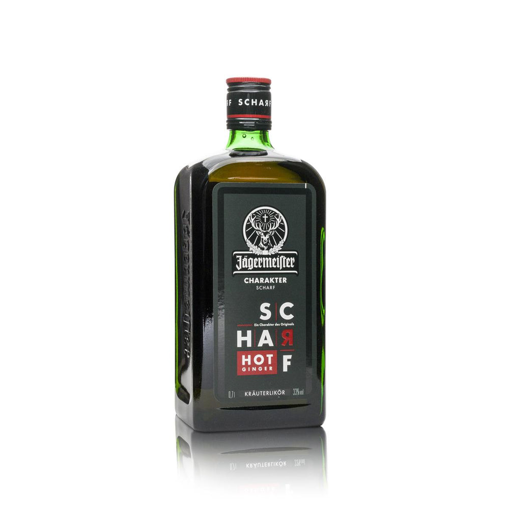 Jägermeister Scharf likier ziołowy spirytus butelka 0,7l 33% obj. Edycja specjalna