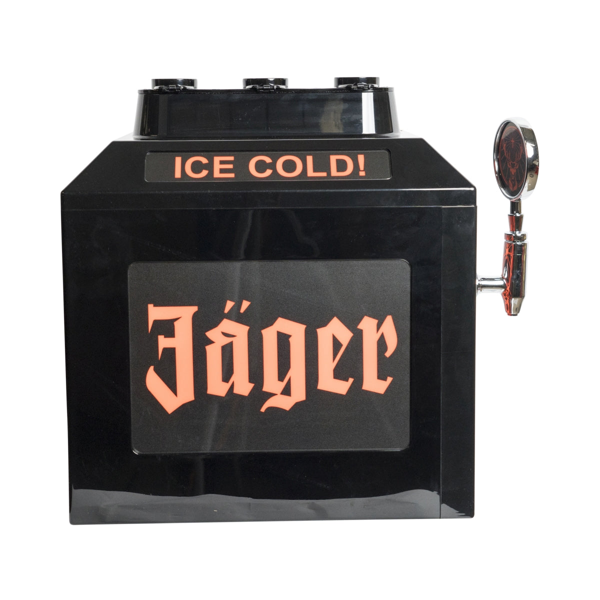 Jägermeister automat kranowy 3 butelki nalewak LED chłodziarka ciągła – Widok 3