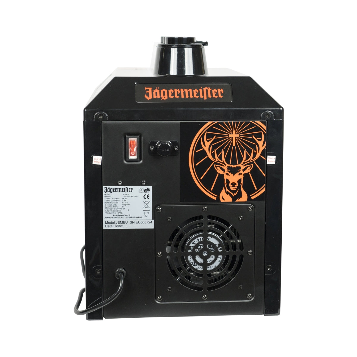 Jägermeister automat kranowy 3 butelki nalewak LED chłodziarka ciągła – Widok 5