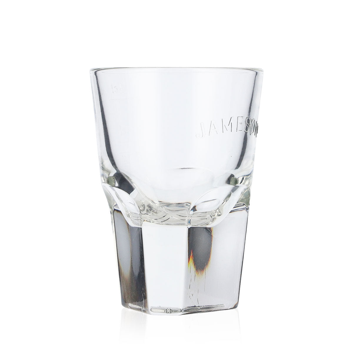 Jameson Whiskey Kieliszek Kieliszek Stamper Krótki 2 cl/4 cl Relief Trójkątne dno – Widok 2