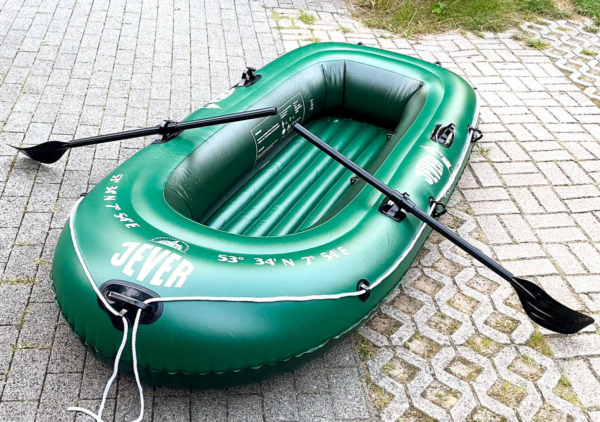 Jever Beer Outdoor Ponton Ponton wiosłowy Łódź wiosłowa 3 osoby Wiosła – Widok 2