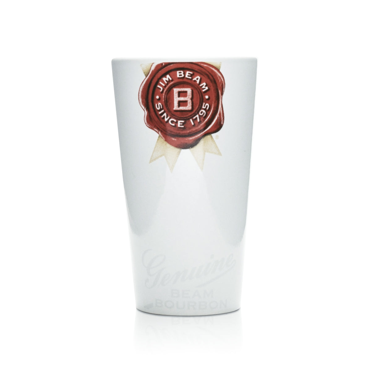 Kubek ceramiczny Jim Beam 0,4 l – kubek bez uchwytu do whisky, drinków długich i gorących napojów