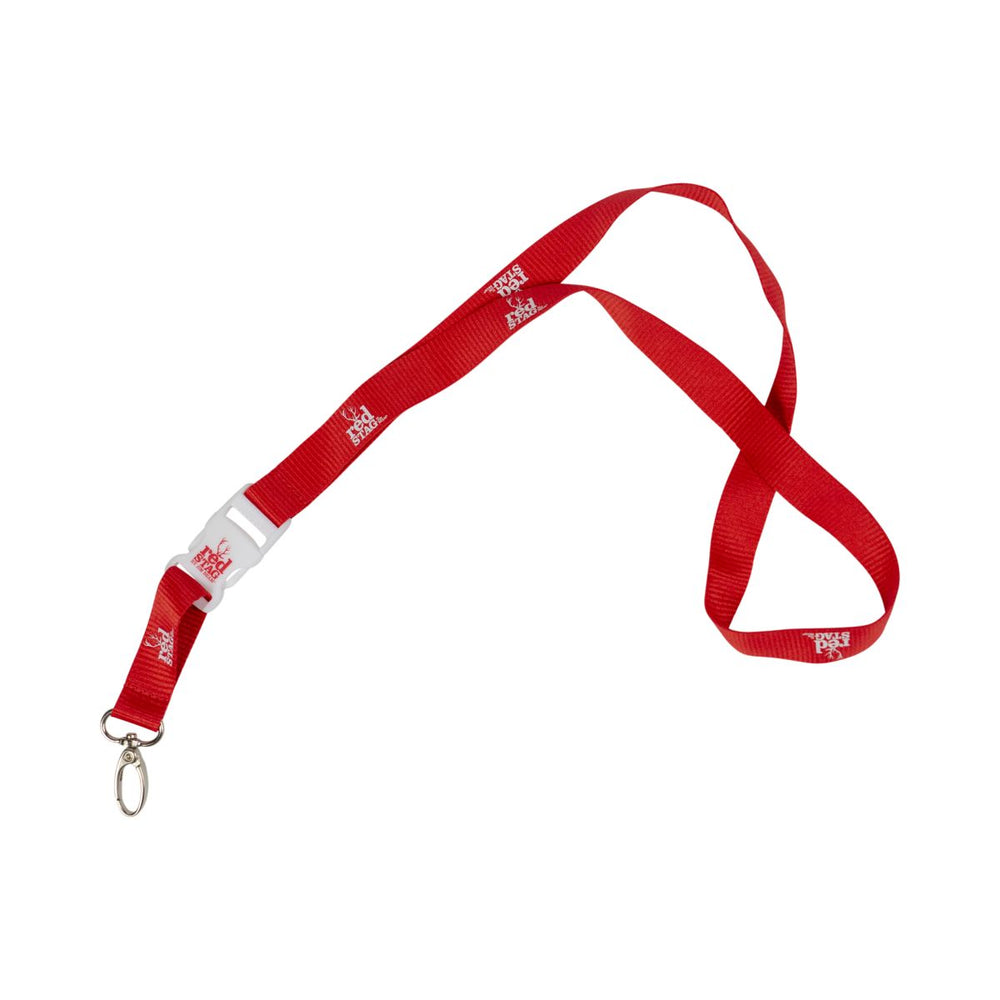 Jim Beam Lanyard Red Red Stag Carabiner Clip Lanyard Batchholder Chain (smycz z czerwonym jeleniem)