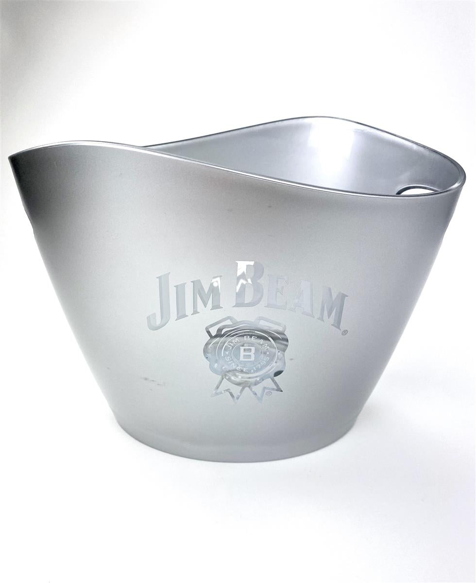 Chłodziarka do butelek whisky Jim Beam Pojemnik na kostki lodu Srebrny pojedynczy bez LED