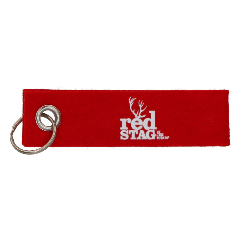 Jim Beam Whisky Red Stag Filcowy brelok do kluczy zawieszka w formie pętelki