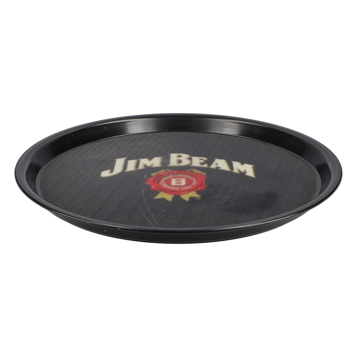 Taca okrągła Jim Beam Whisky Taca do serwowania Czarna wersja – Widok 2