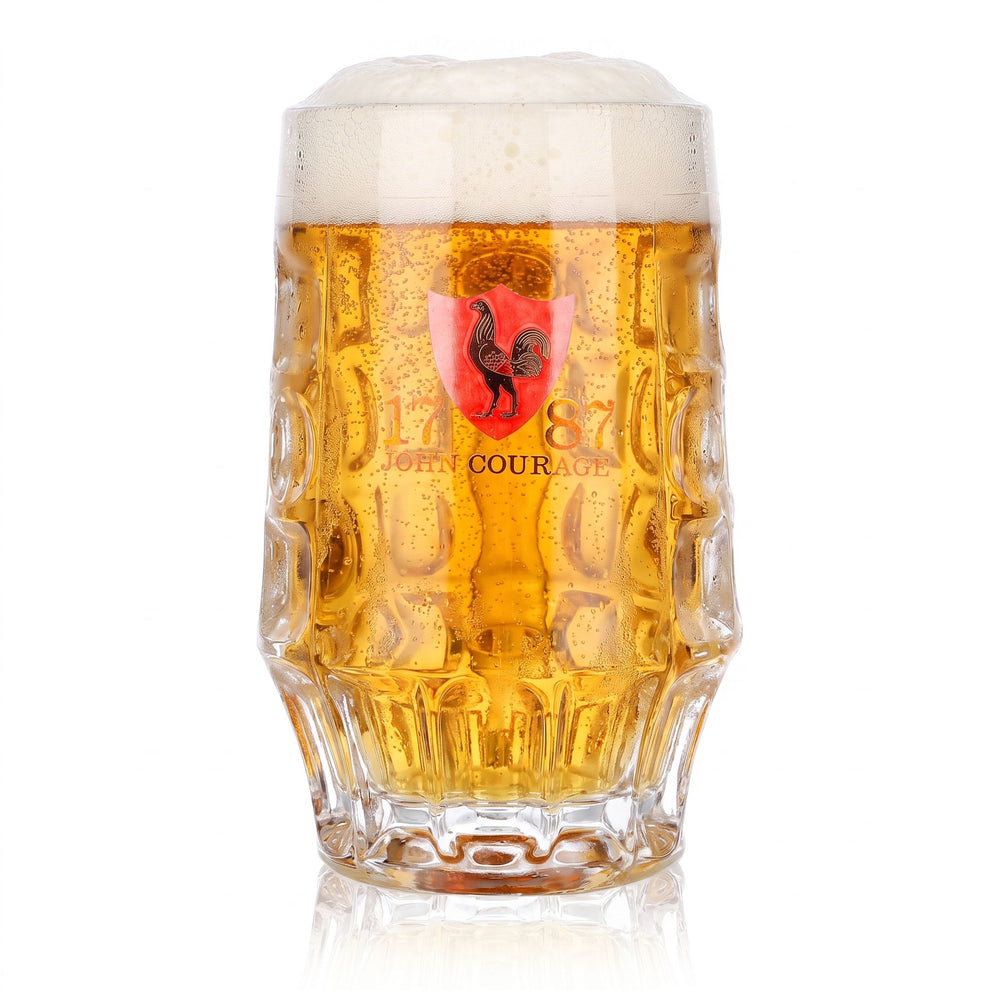 Szklanka do piwa John Courage 0,25 l z reliefem