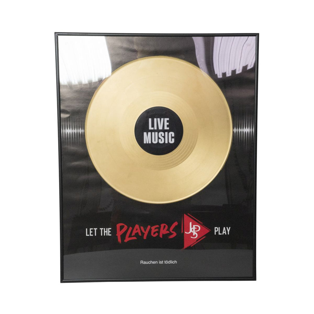 Ramka na ścianę John Player Muzyka na żywo 50x40cm reklama płyty