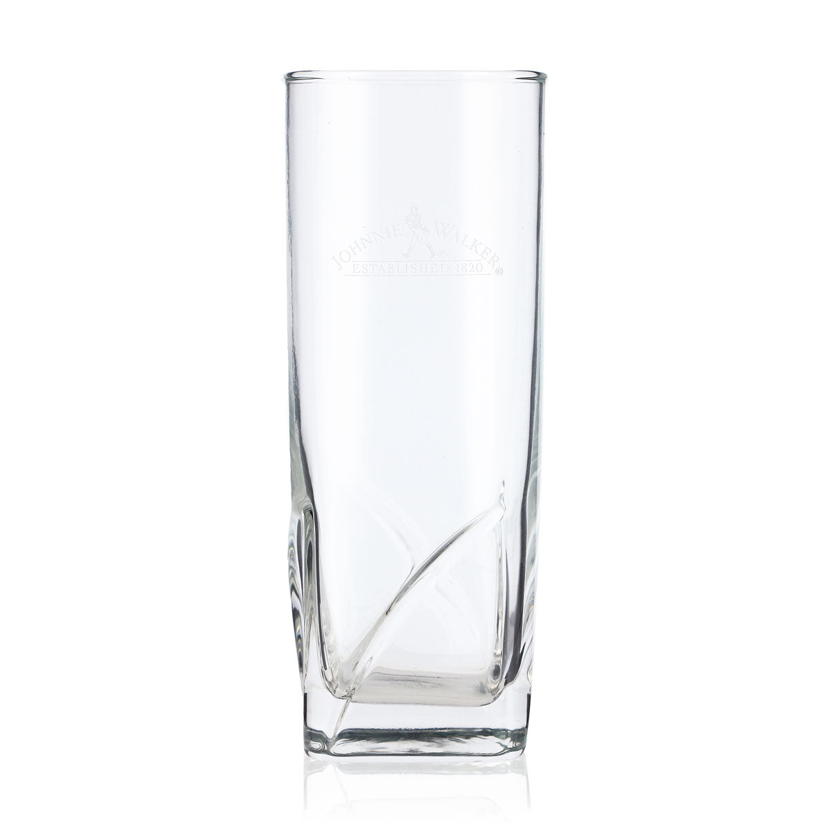 Szklanka do whisky Johnnie Walker typu long drink, 0,39 l, o charakterystycznym kształcie
