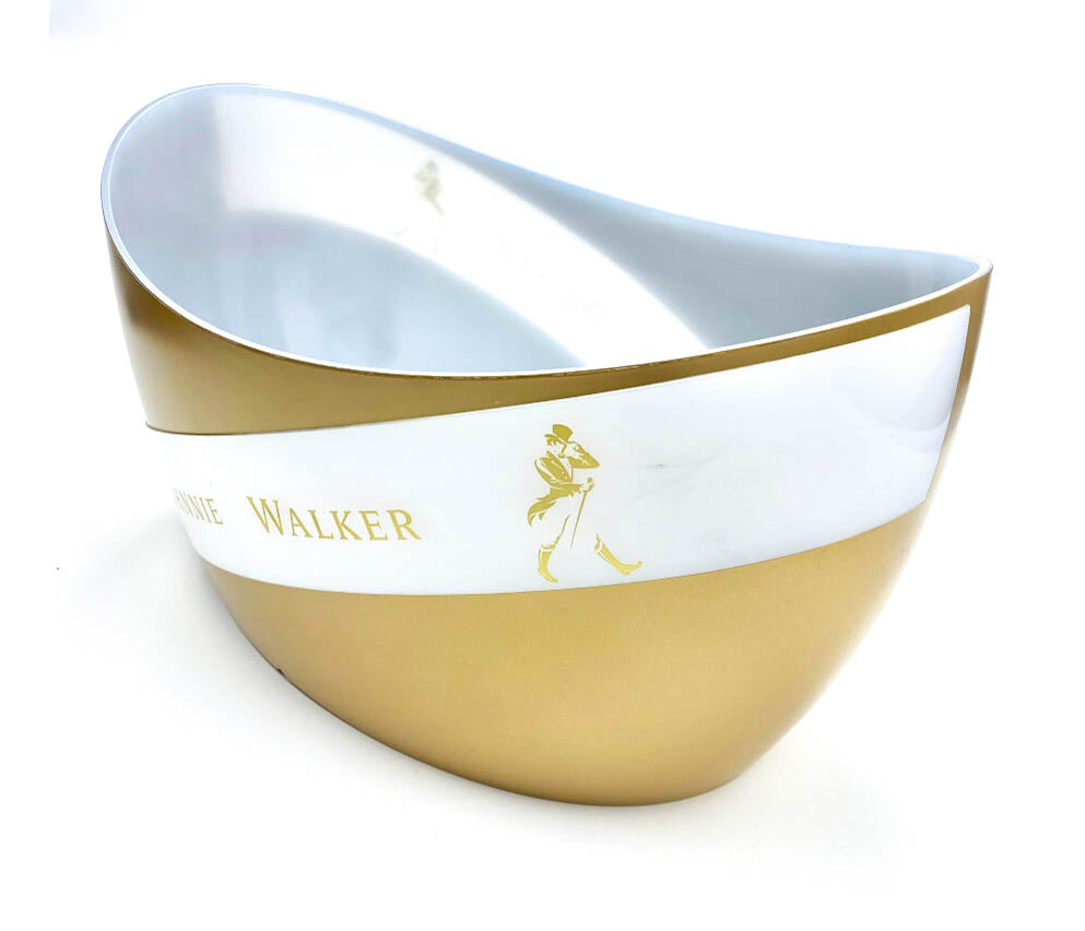 Johnnie Walker Whisky LED Chłodziarka do butelek Pojemnik na kostki lodu Jeroboam Gold