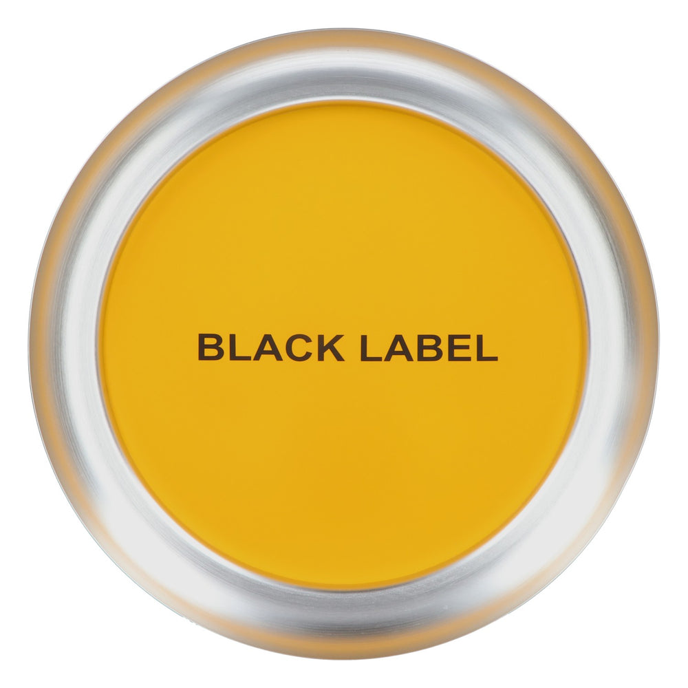 Taca do serwowania whisky Johnnie Walker Taca serwująca W całości metalowa Black Label żółta