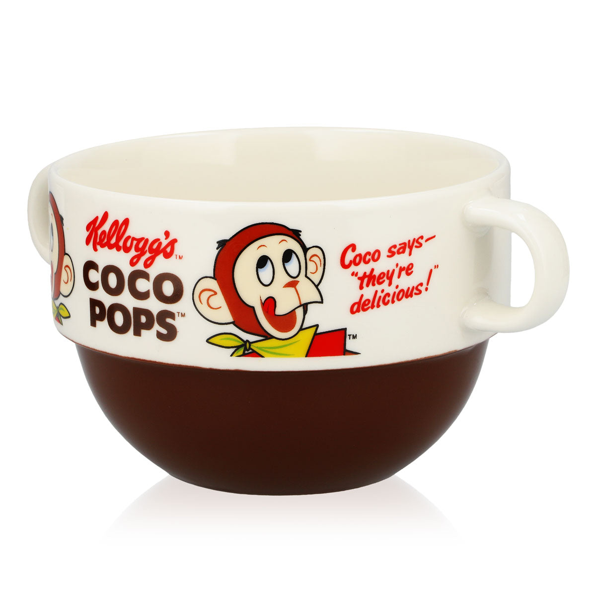Kubek ceramiczny Kellogg’s z motywem małpki z serii Coco Pops, 0,65 l – Widok 3
