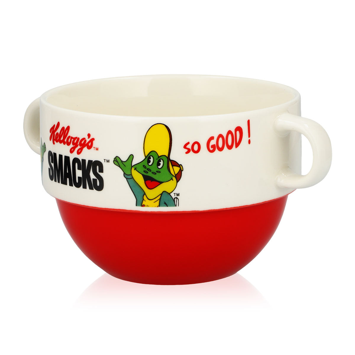 Słoik z musli Kellogg’s Smacks „Żaba” 0,65 l – ceramiczny kubek – Widok 3