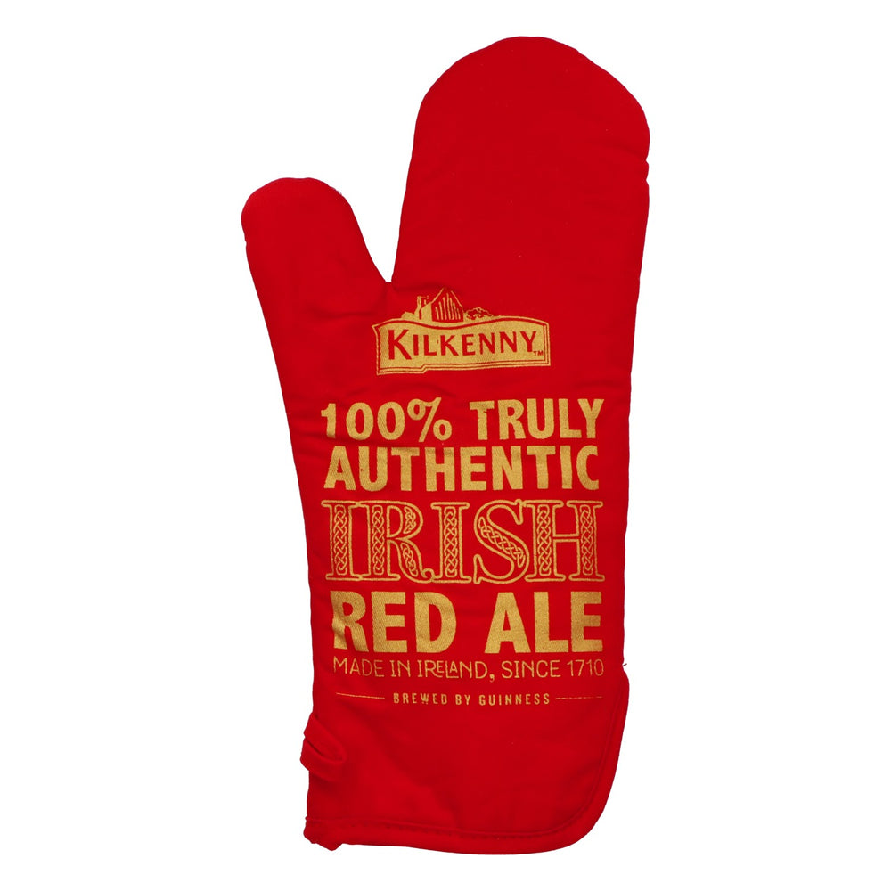Rękawica do grillowania Kilkenny Irish Red Ale BBQ, izolowana, 100% polipropylen