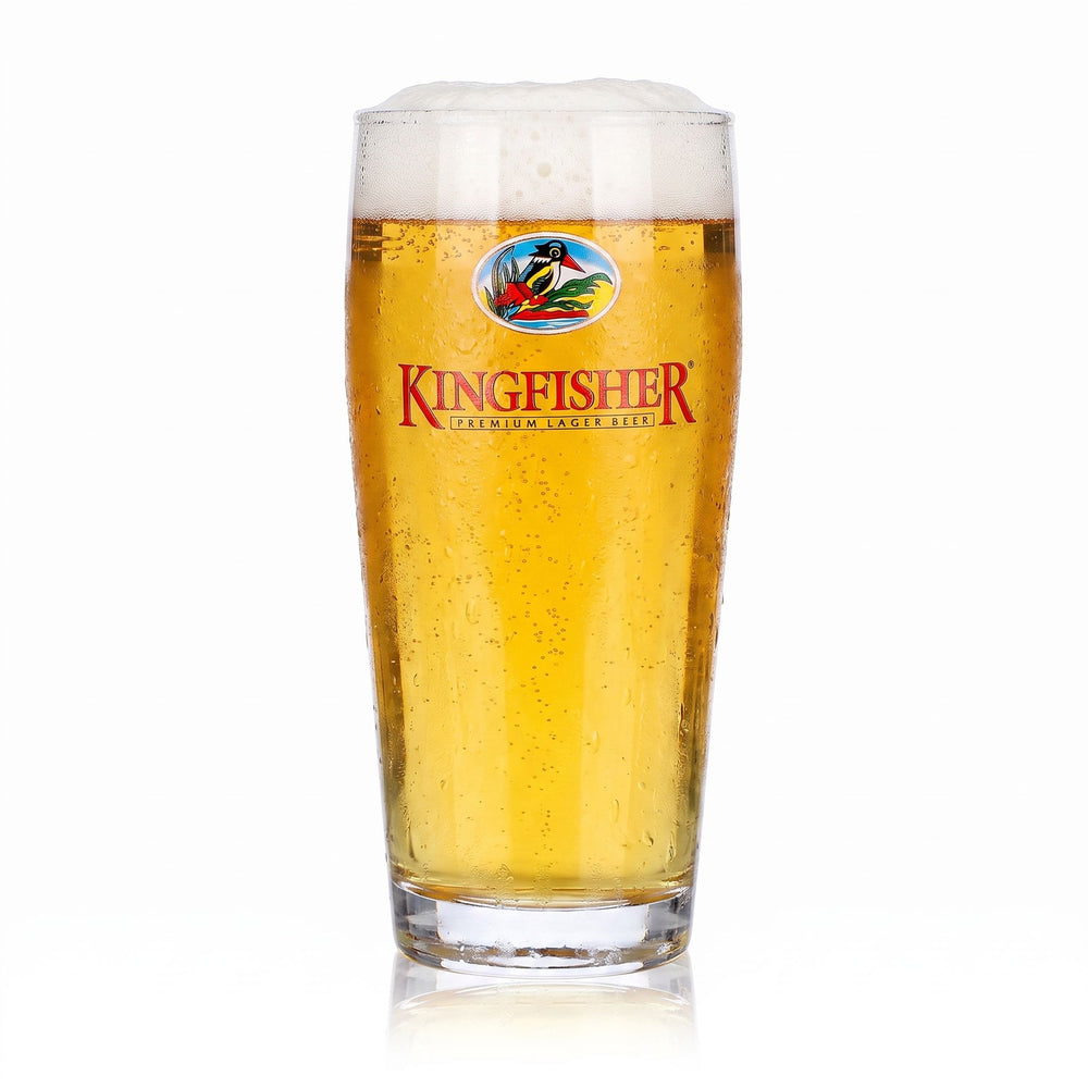 Szklanka do piwa Kingfisher 0,33 l z motywem ptaka