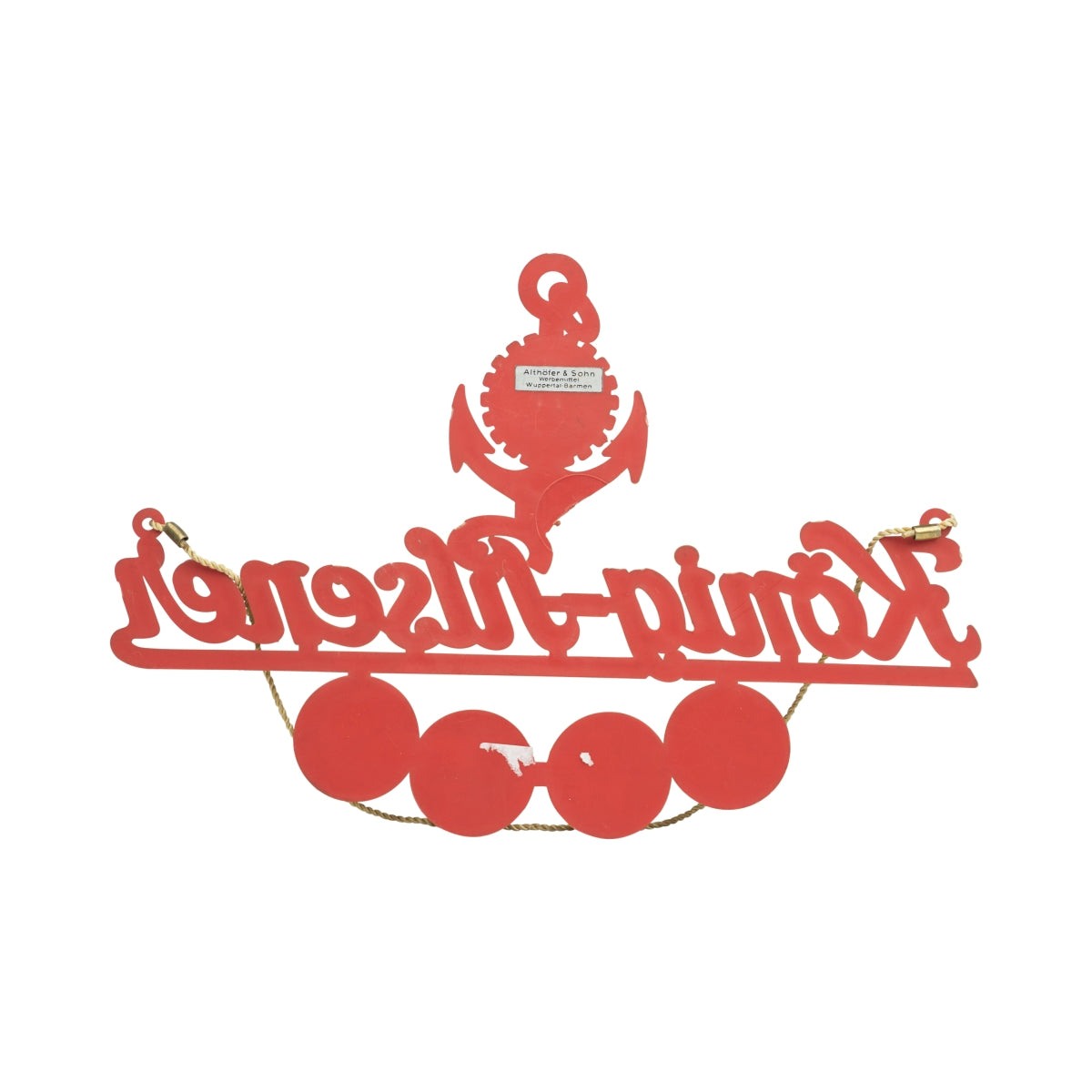 Kran z piwem König Pilsener znak browaru retro logo tablica kredowa dekoracja ścienna bar – Widok 2