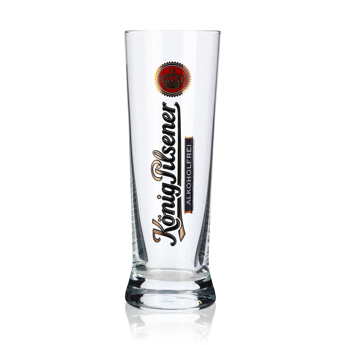 Król Pilsener Szklany kubek/szklanka do piwa Szklanki do piwa „Bezalkoholowe”