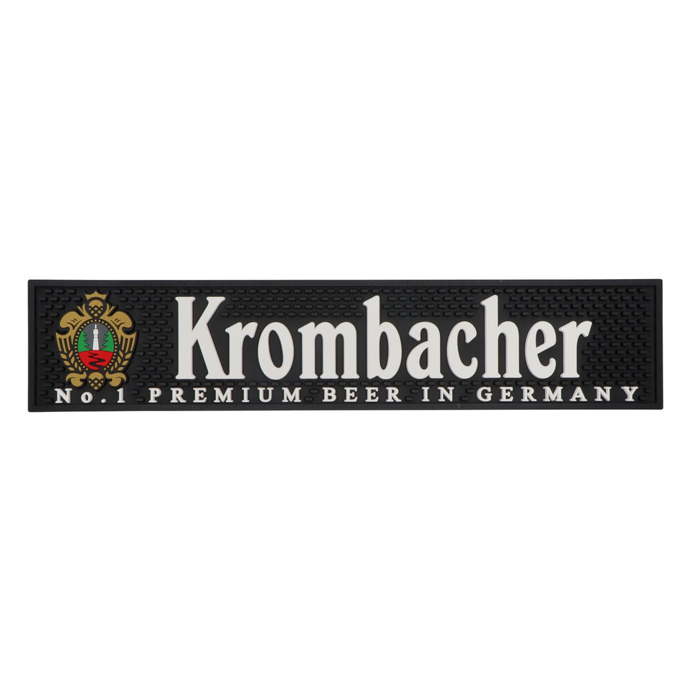 Podkładka pod piwo Krombacher Podkładka do ociekania Akcesoria barowe Wąska 58 x 12 cm