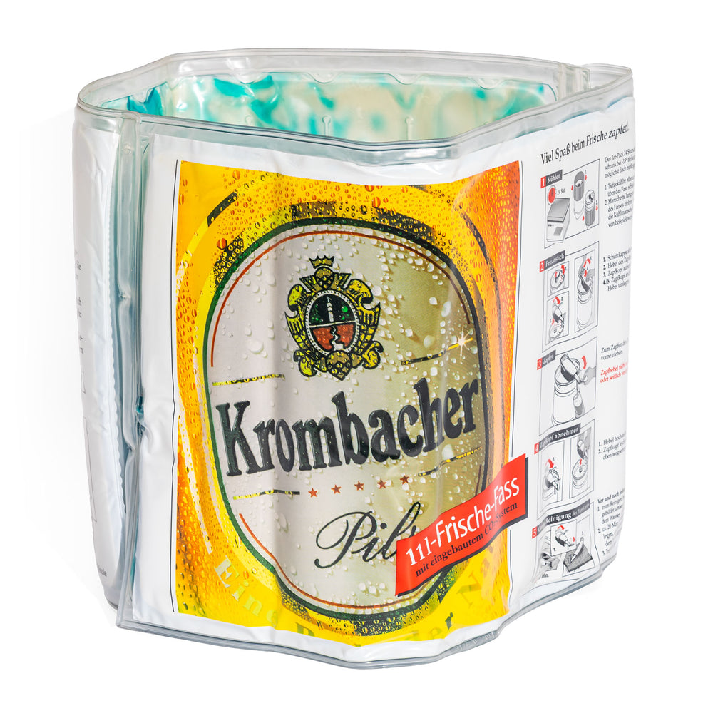 Mankiet chłodzący do beczek piwa Krombacher