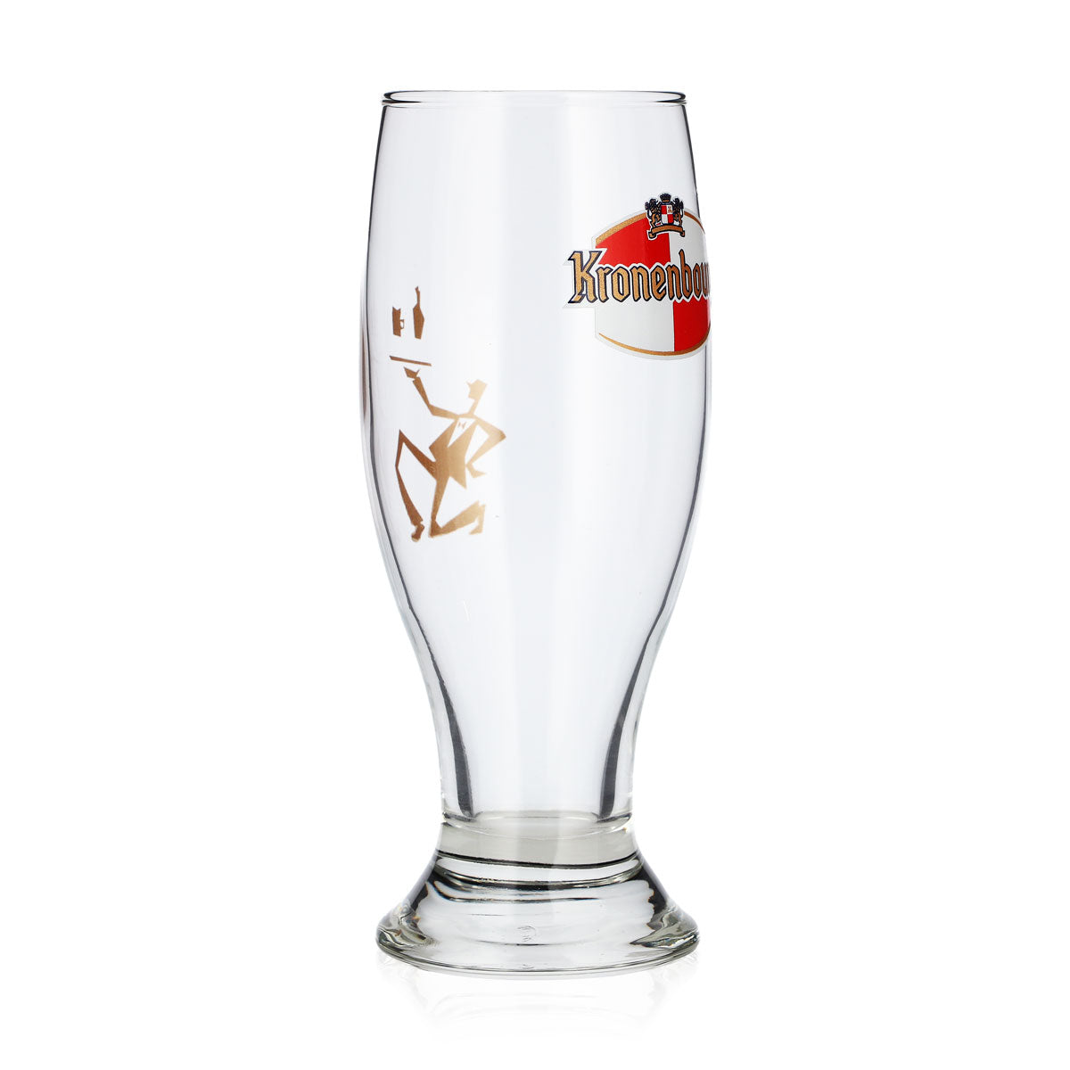 Kronenbourg 1664 – szklanka do piwa 0,25 l, kubek z logo kelnera, szklanka do piwa Willibecher, kufel – Widok 2