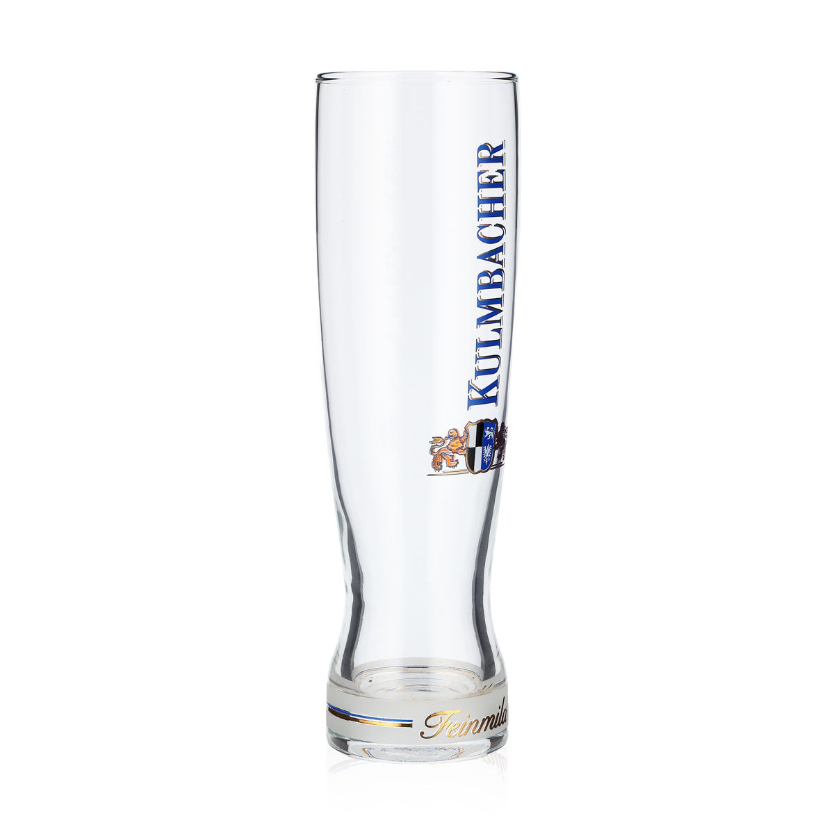 Kufel do piwa Kulmbacher Reichelbräu 0,38 l, delikatny smak, logo wzdłużne – Widok 2