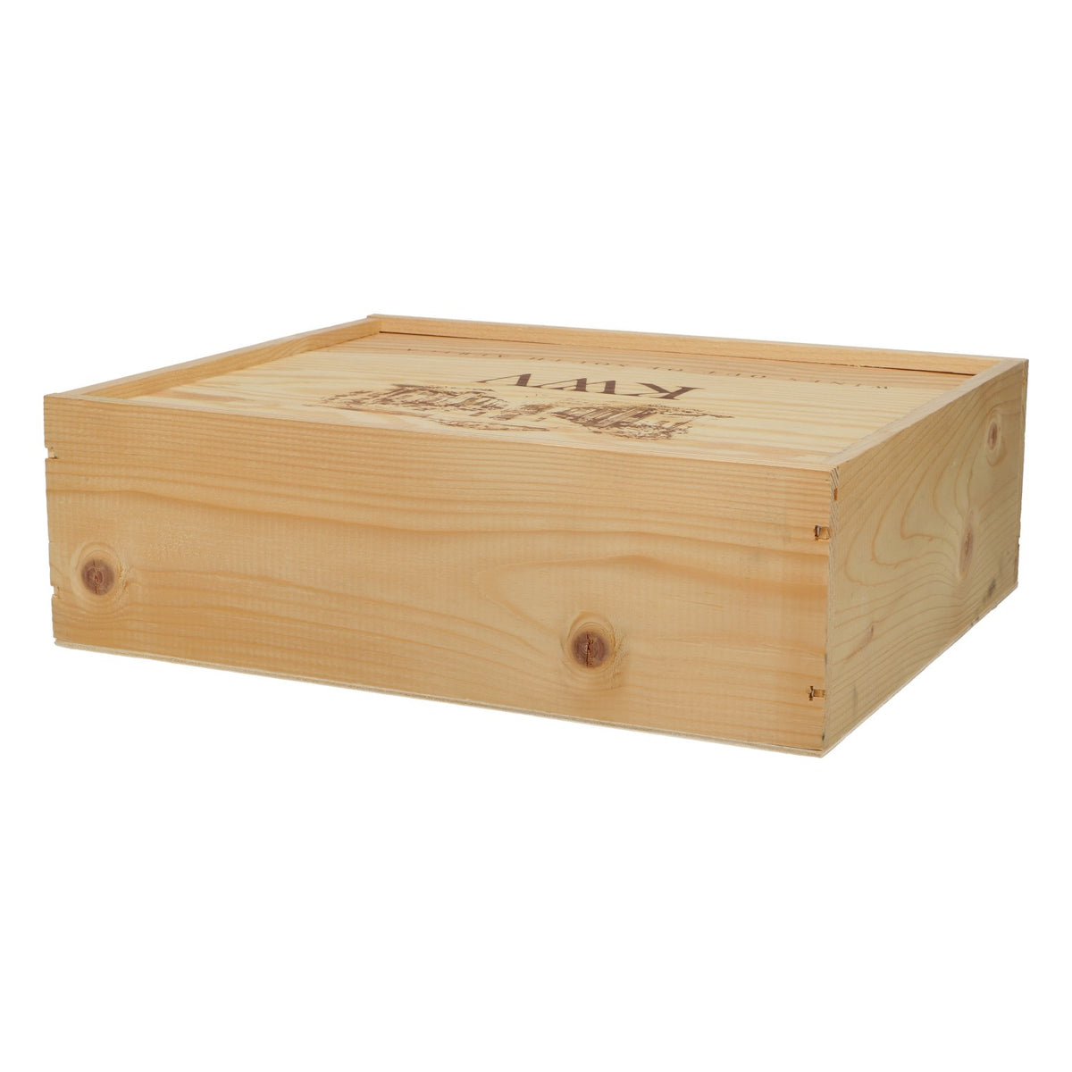 Skrzynka na wino KWV 28,5 x 34,5 x 11 cm „Wina z Afryki Południowej” – Widok 3