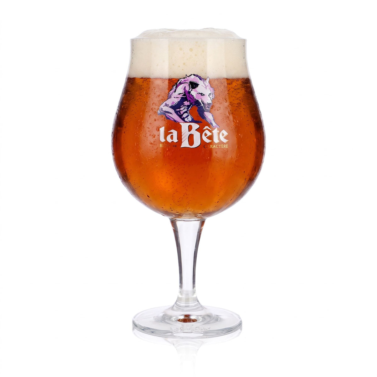Szklanka do piwa La Bete 0,5 l, puchar z motywem wilka, Ritzenhoff