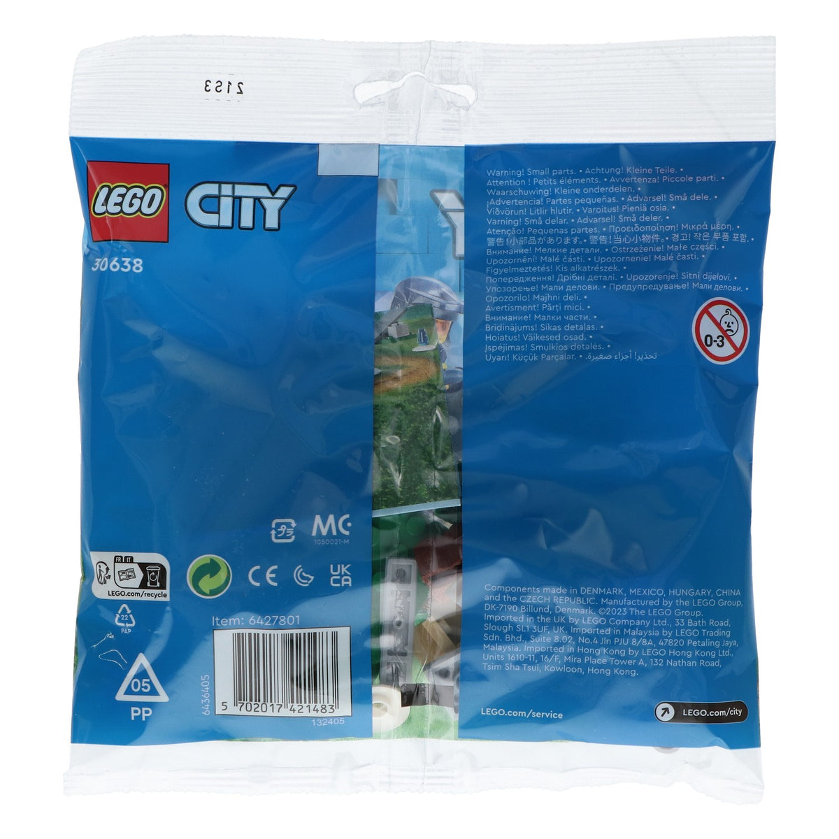 Zabawki Lego Lego City 30638 Trening rowerowy policji – Widok 2
