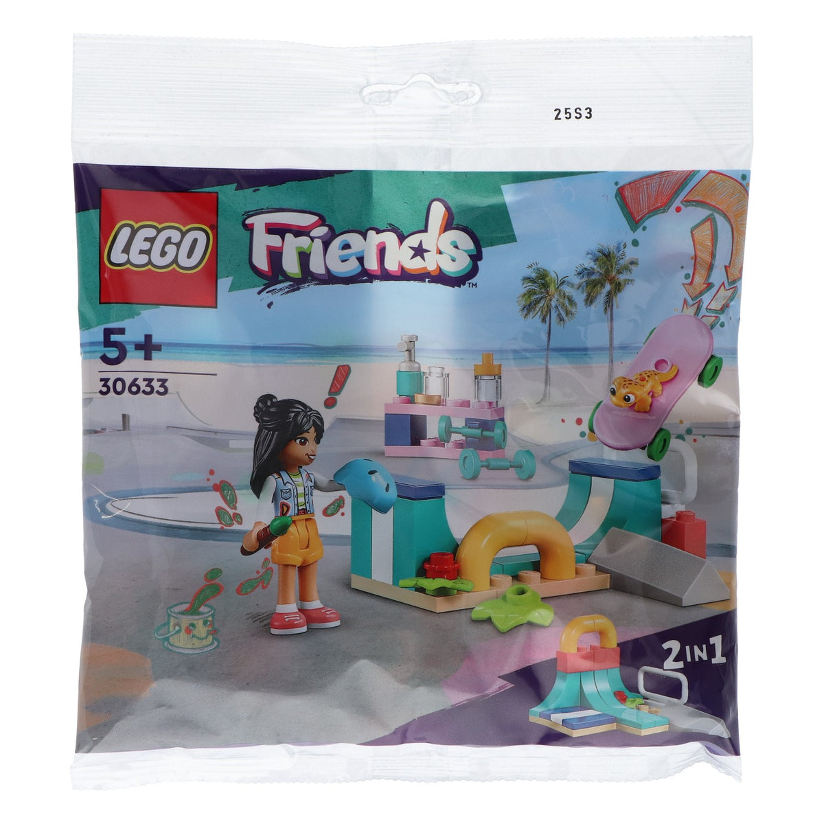 Zabawki Lego Lego Friends 30633 Rampa do skateboardingu