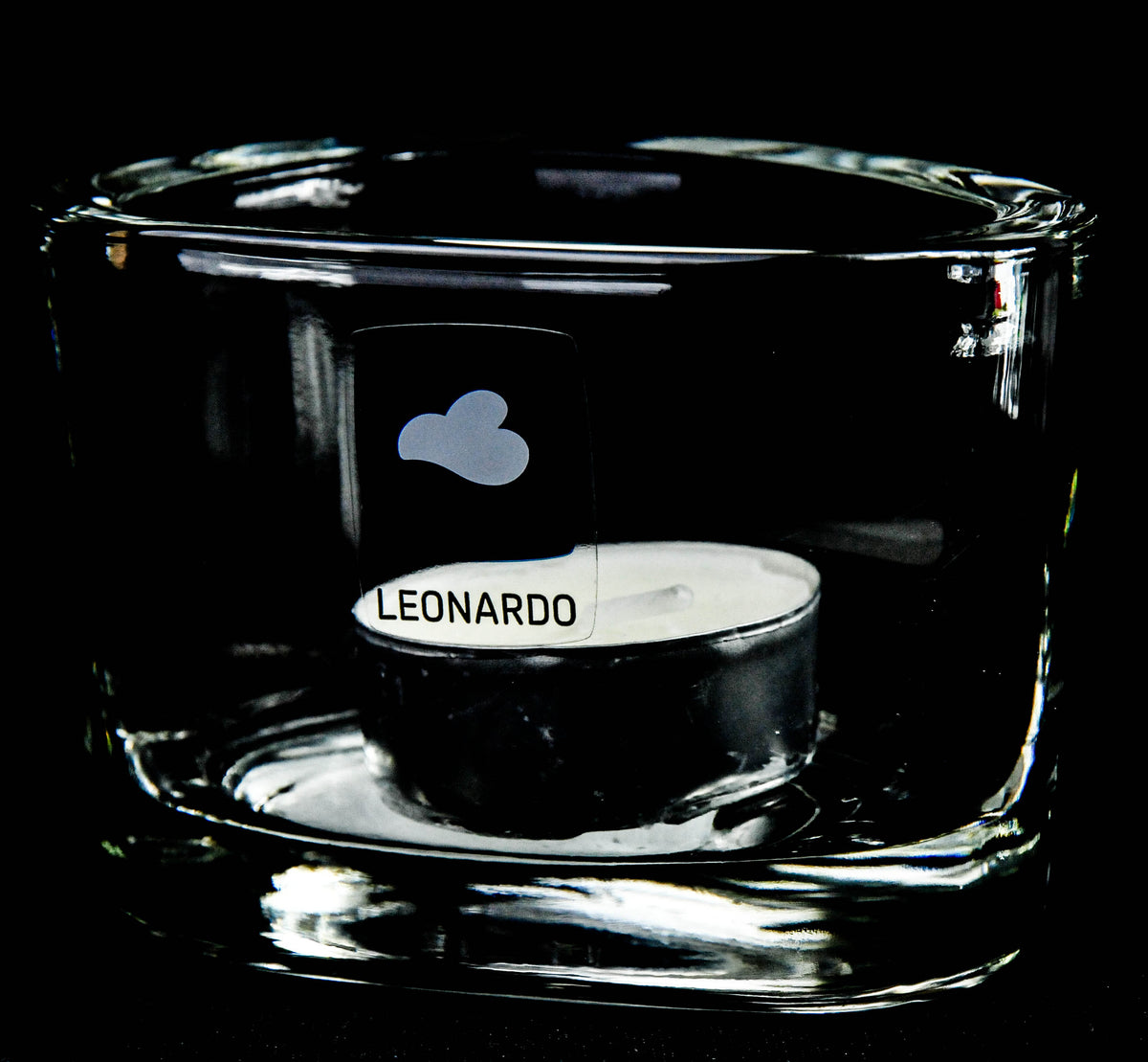 Leonardo Świecznik na świeczki typu tealight Świecznik tarasowy Szkło Organic – Widok 2