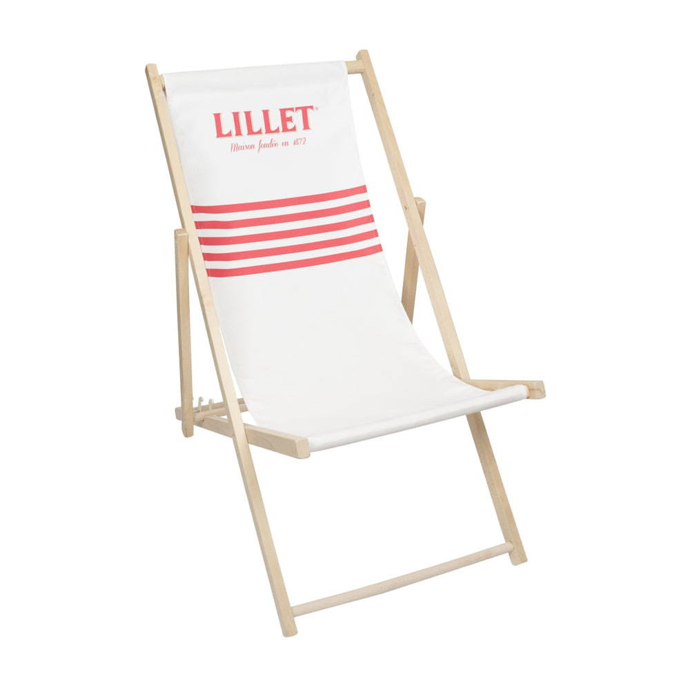 Leżak Lillet Fotel wypoczynkowy Fotel relaksacyjny Słońce Plaża Bar Ogród Kemping Balkon
