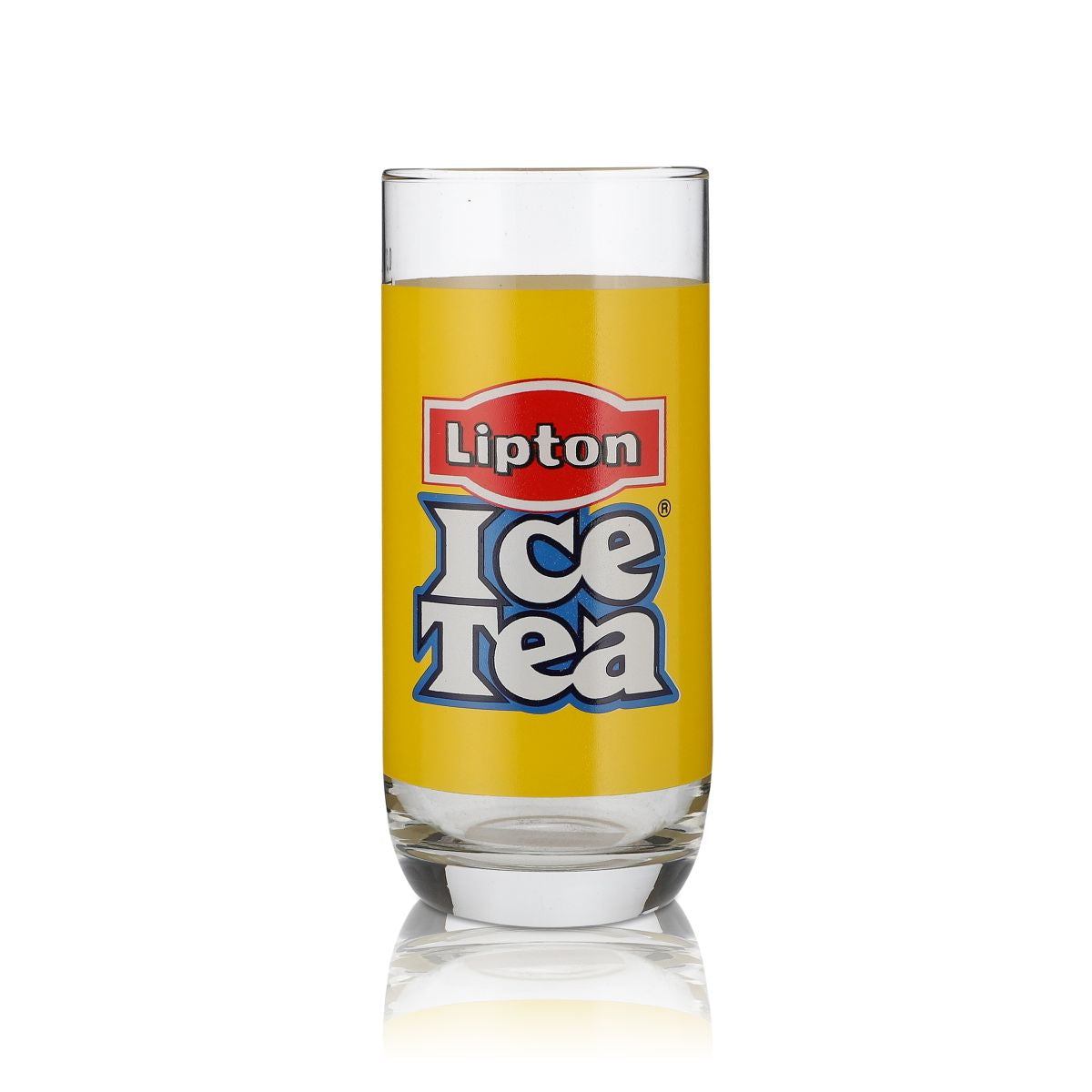 Szklanka do mrożonej herbaty Lipton Szklanka do drinków Szklanki z żółtym motywem Rastal, 0,3 l