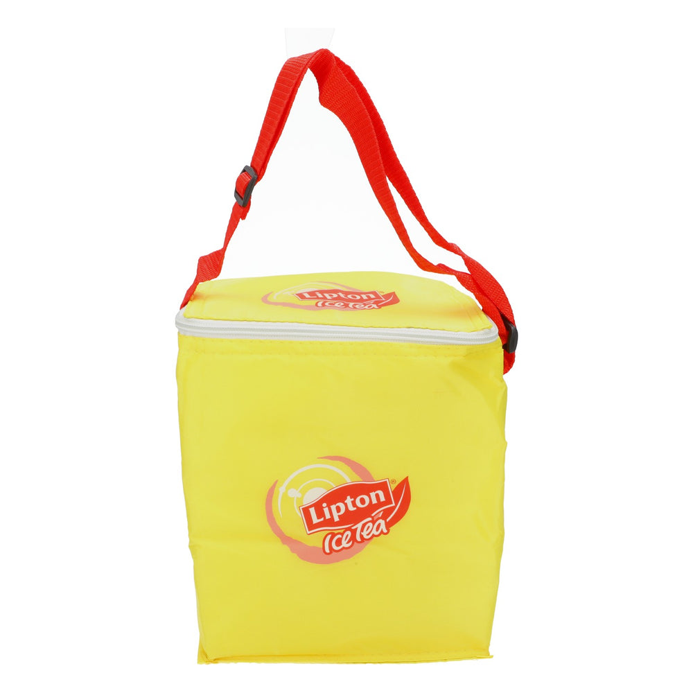Lipton Torba termoizolacyjna na mrożoną herbatę Cooler Bag Retro Torba plażowa Icebag Mini Żółta