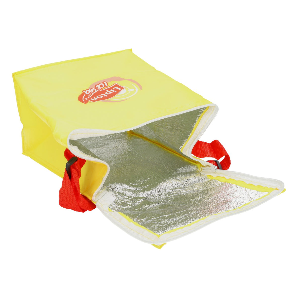 Lipton Torba termoizolacyjna na mrożoną herbatę Cooler Bag Retro Torba plażowa Icebag Mini Żółta – Widok 5