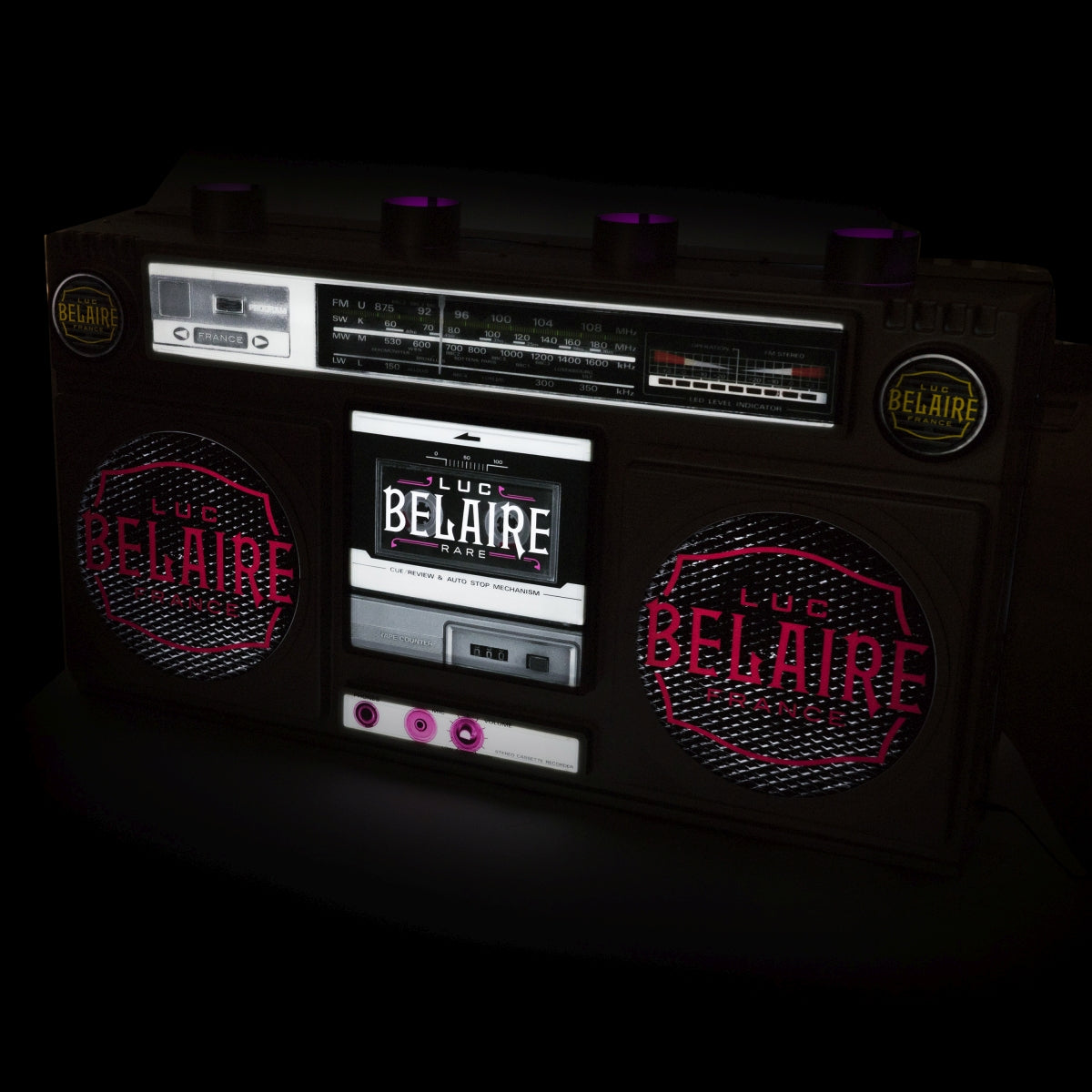 Luc Belaire Glorifier LED XXL Boombox Display Ghettoblaster Stand Deco Bar – Widok 2