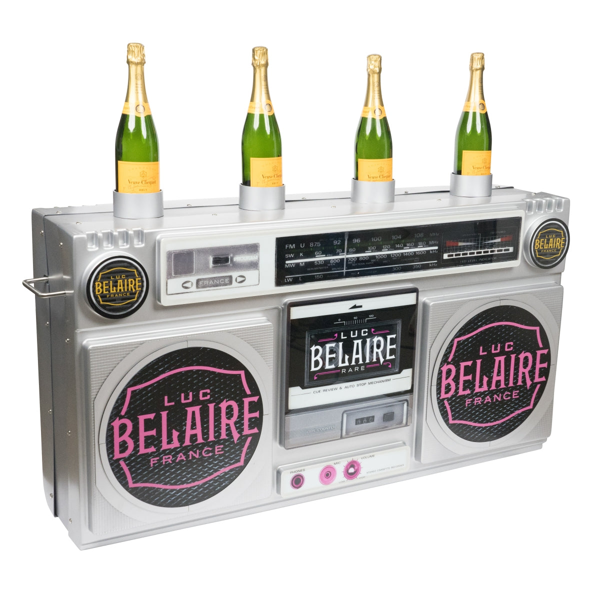 Luc Belaire Glorifier LED XXL Boombox Display Ghettoblaster Stand Deco Bar – Widok 5