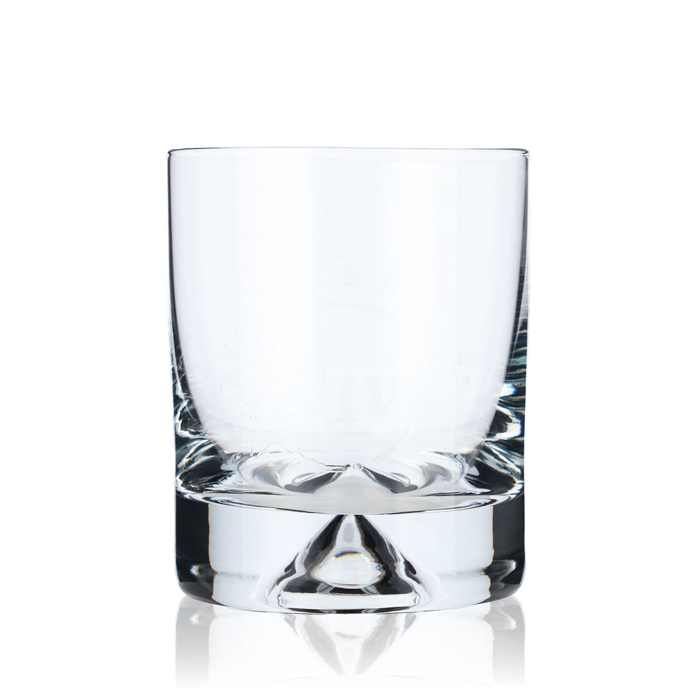 Szklanka do whisky Makers Mark 0,3 l Szklanki Tumbler gruba nóżka Logo STD