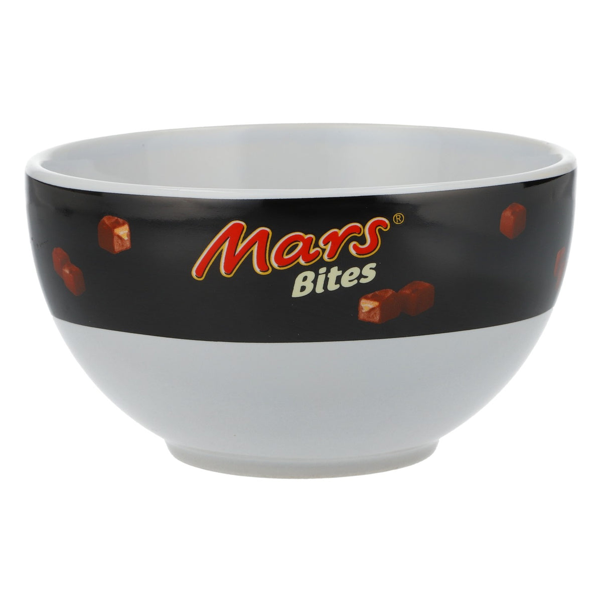 Mars Słodycze Miska na musli Miska na przekąski biała/czarna Po prostu rozdaj