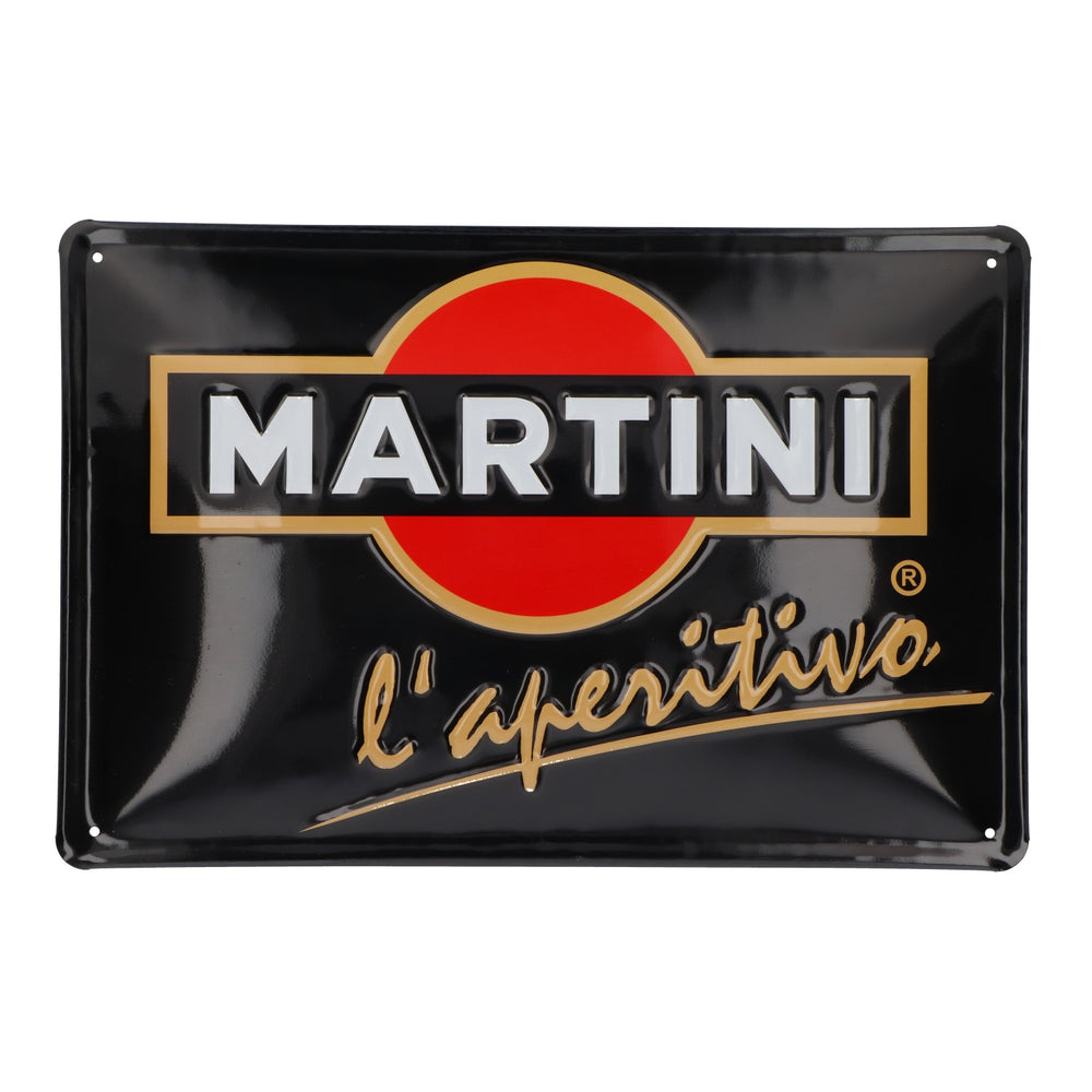 Martini Likier Blaszana tabliczka Reklamowa dekoracja ścienna „L´aperitivo”