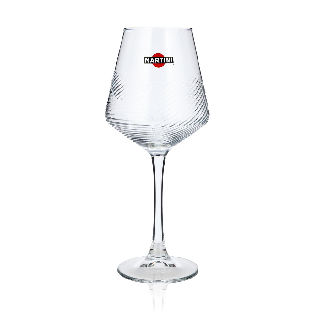 Kieliszek do wermutu Martini Kieliszek na nóżce 0,425 l Kieliszki Kieliszek do wina Relief Design HH Global