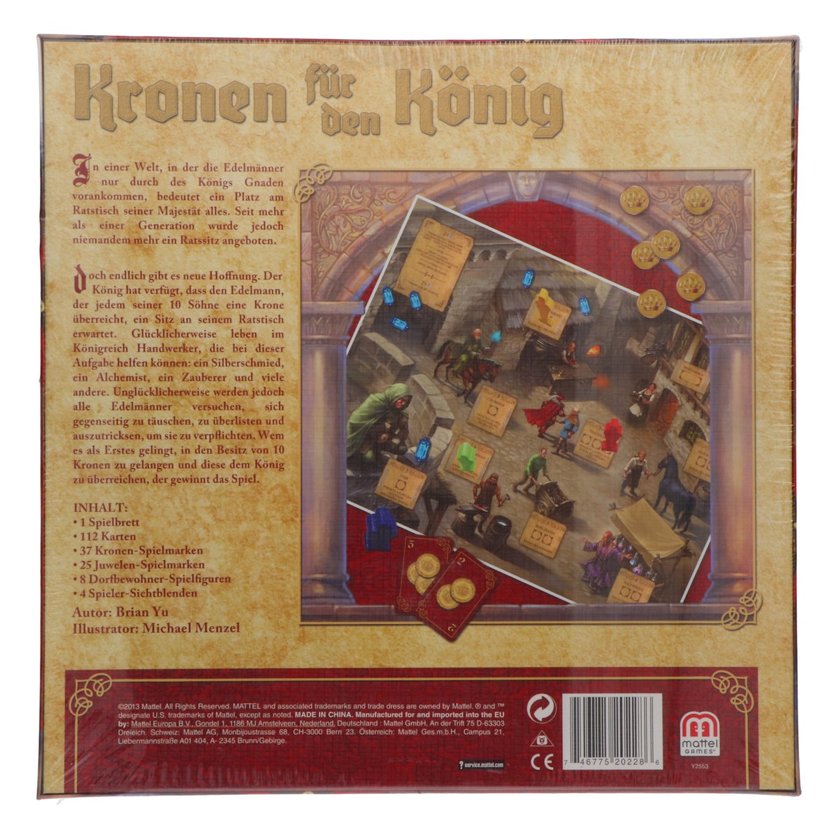 Mattel Games – gra planszowa „Bier: Korony dla króla” – Widok 2