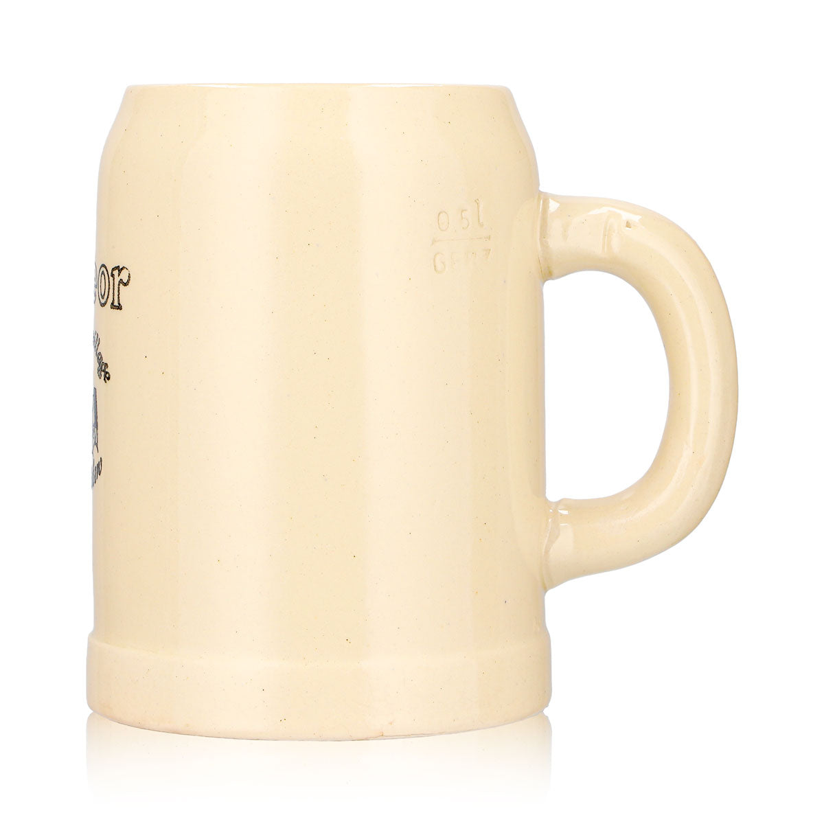 Szklanka do piwa Meteor 0,5 l, gliniany kufel, glina – Widok 6
