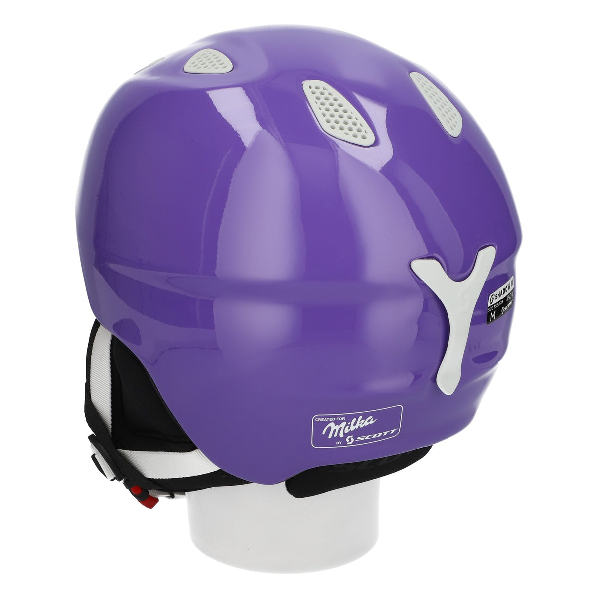 Czekolada Milka Kask narciarski rozmiar M/56 Scott Shadow Wersja fioletowa – Widok 3