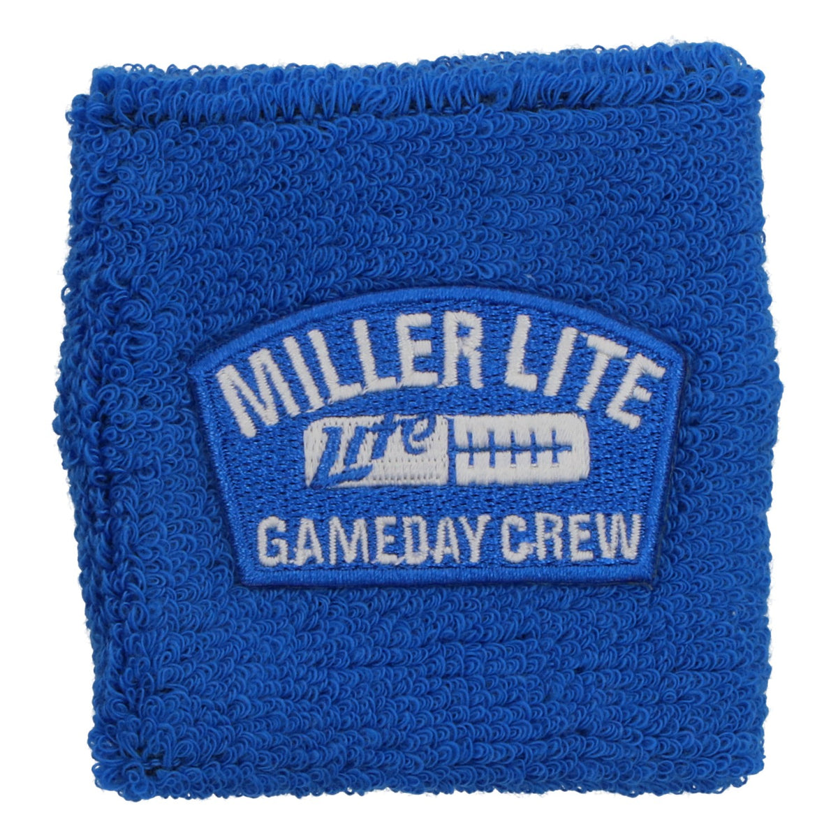 Miller Lite Schweißband blau Gameday Crew – Original Fanartikel Textil – Ansicht 2