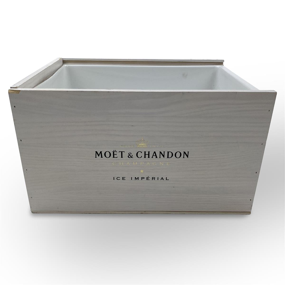 Moet Chandon Szampan Drewniana skrzynka Ice Imperial biały mocny – Widok 2